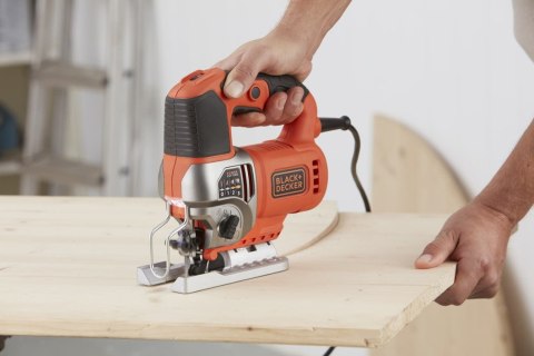 Wyrzynarka elektryczna 650 W, kufer Black&Decker [BES610K-QS]