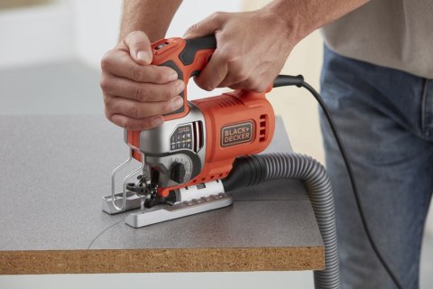 Wyrzynarka elektryczna 650 W, kufer Black&Decker [BES610K-QS]