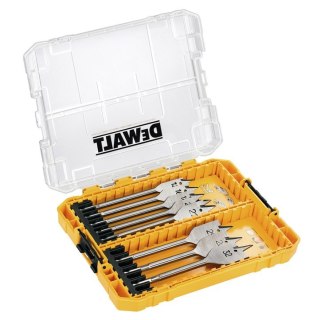 Zestaw 8 szt. wierteł płaskich do drewna, Medium Tough Case, DeWALT [DT70750-QZ]
