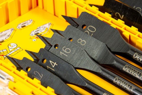 Zestaw 9 szt. wierteł do drewna EXTREME, Medium Tough Case, DeWALT [DT70751-QZ]