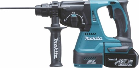 Akumulatorowa młotowiertarka SDS+ 18V Li-Ion 2x5,0Ah w walizce, Makita [DHR242RTJ]