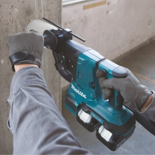 Akumulatorowa młotowiertarka SDS+ 2x18V Li-Ion, 2x5,0Ah, w walizce, Makita [DHR281PT2J]