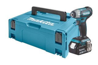 Akumulatorowy klucz udarowy 3/8", 180Nm, 18 V Li-Ion 2 x 5,0 Ah Makita [DTW180RTJ]