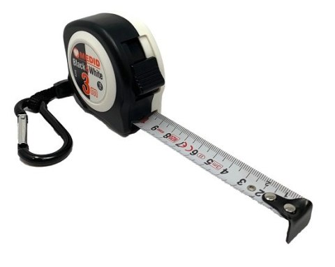 Miara zwijana 3m [MEDID 6319], Black&White, dwustronna