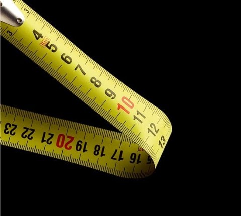 Miara zwijana 5m Bahco [MTB-5-25-M], dwustronna, magnetyczna