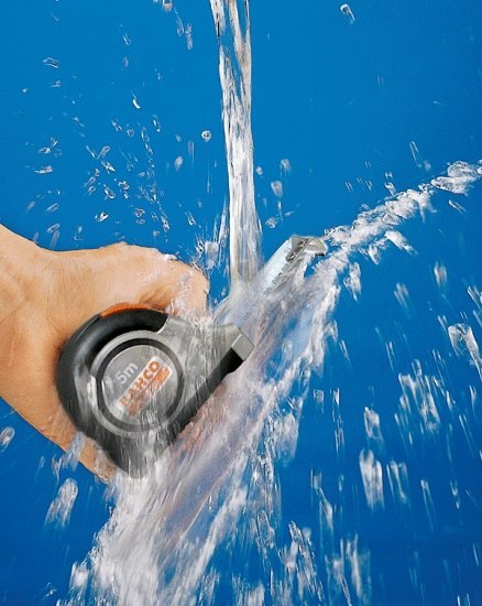 Miara zwijana 5m Bahco [MTS-5-25], dwustronna podziałka