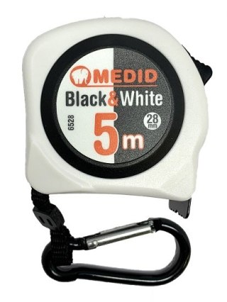 Miara zwijana 5m [MEDID 6528], Black&White, dwustronna