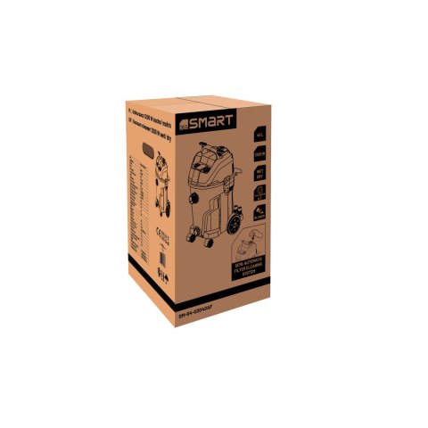 Sieciowy odkurzacz przemysłowy 1200W, sucho / mokro, oczyszczacz filtra, Smart [SM-04-03040AF]