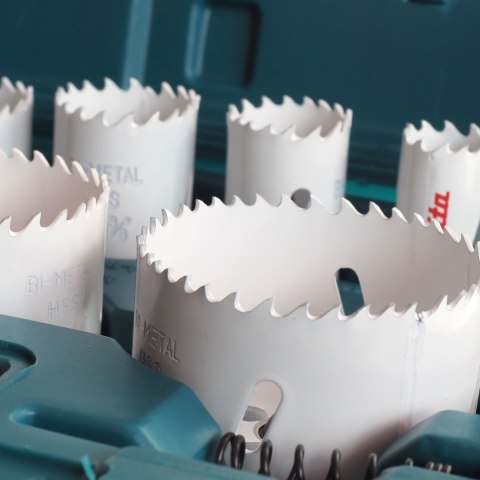 Zestaw 9szt. pił otworowych dla elektryków, Makita [D-63987]