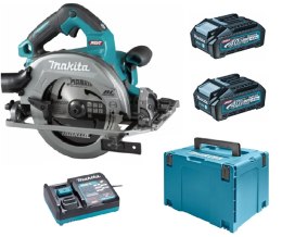 Akumulatorowa pilarka tarczowa 190mm, 40V max, 2x4,0Ah Li-Ion, AWS Bluetooth XGT Makita [HS004GM202]