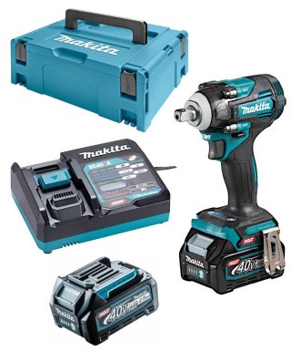 Klucz udarowy 1/2", 350Nm, 2x2.5 Ah, 40V max XGT, Makita [TW005GD201]