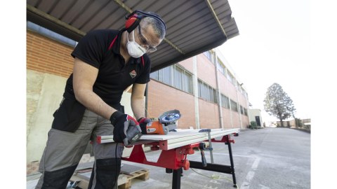 Bloczek diamentowy do ręcznego polerowania na mokro, granulacja 400, żółty Rubi [61977]