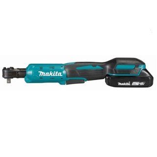 Klucz zapadkowy, grzechotka akumulatorowa 1/4", 3/8" 18V, Makita [DWR180RA] 2,0Ah, Li-Ion