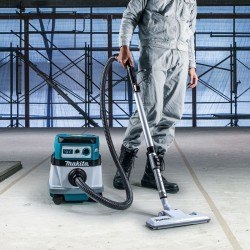Przemysłowy odkurzacz akumulatorowy 2x18V Li-Ion, Makita [DVC865LZX3]