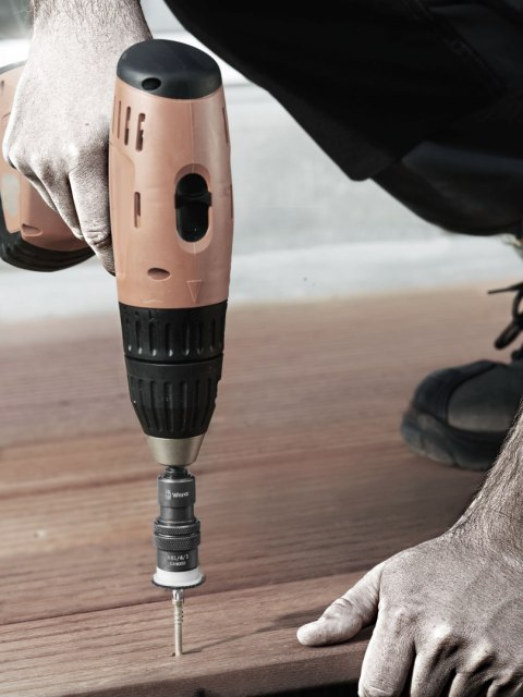 Uchwyt na bity z regulacją głębokości wkręcania 881/4/1 SB Wera [05130002001]