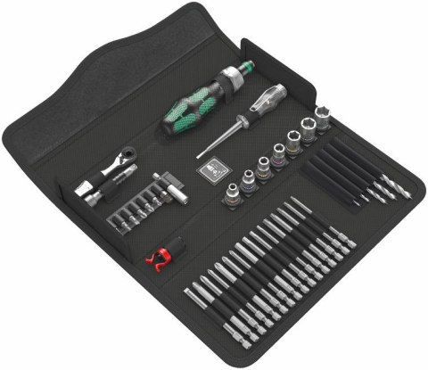 Zestaw narzędzi dla profesjonalistów zajmujących się obróbką drewna Wera 2go H 1 [05134011001] 134 części