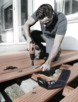 Zestaw narzędzi do montażu desek, budowy tarasów T 1 Wera [05134021001] 21 części