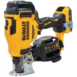 Akumulatorowa gwoździarka do pokryć dachowych 18V DeWalt [DCN45RND2-QW] 2x2,0Ah, Li-Ion