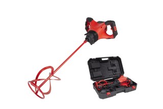 Mieszarka do zapraw, Rubimix-9 SUPERTORQUE z walizką Rubi [26974-RUBI] 1800W, 2 biegowa