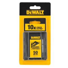 Ostrza trapezowe CARBIDE wymienne do nożyków, 50szt., DeWalt [DWHT8-11131]