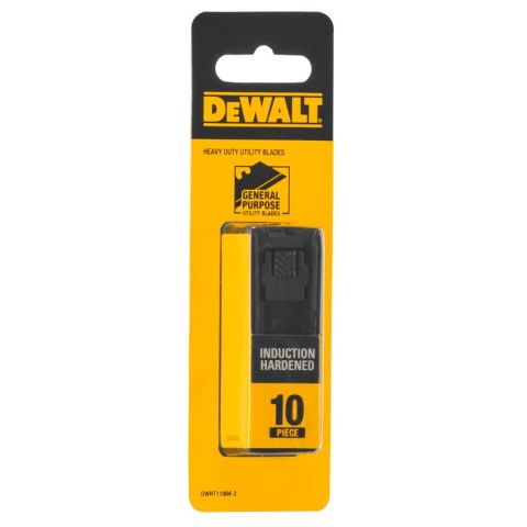Ostrza wymienne do nożyków, trapezowe długie, 10szt., DeWalt [DWHT11004-2]