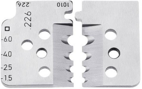 Precyzyjne szczypce do ściągania izolacji, 4,0 / 6,0 / 10,0 mm², Knipex [12 12 12]