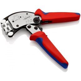 Samonastawne szczypce zaciskowe Twistor16® KNIPEX [97 53 18] do tulejek kablowych z obrotową głowicą