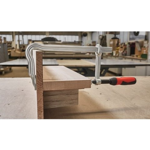 Ścisk śrubowy ślusarski OMEGA 250x120 mm, BESSEY [GM25Z-2K]