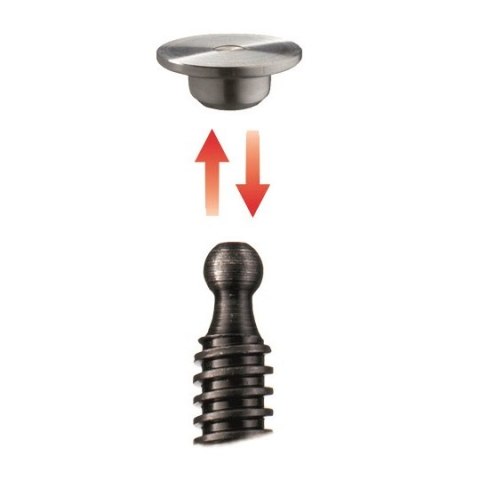 Ścisk śrubowy ślusarski OMEGA 250x120 mm, BESSEY [GM25Z-2K]