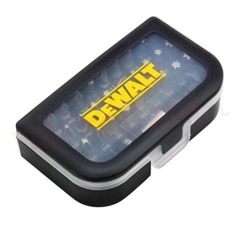 Zestaw końcówek 1/4" z adapterem magnetycznym DeWALT [DT7944TS-QZ] 31szt.
