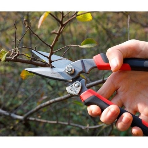 Zestaw: nożyce proste wielofunkcyjne D52-2 + nóż DBKPH-EU Erdi Bessey [D52-2-SET]