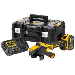 Akumulatorowa bezszczotkowa szlifierka kątowa 125mm, 18V Li-Ion 1x6,0Ah XR FELXVOLT ADVANTAGE DeWALT [DCG409T1-QW]