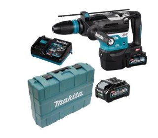 Akumulatorowy młot udarowy SDS-MAX 2x4.0Ah 40V Max XGT Makita [HR005GM202]
