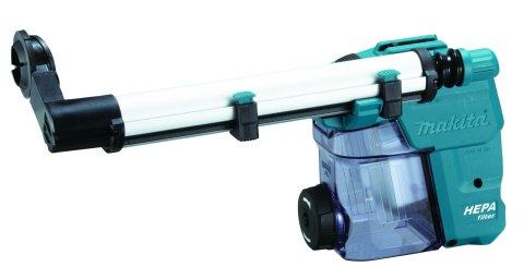 Młotowiertarka SDS+, 1050W, Makita [HR3012FCWJ] z systemem odsysania pyłu DX11 i 2 uchwytami narzędziowymi