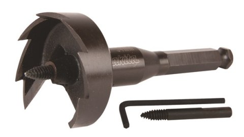 Wiertło gniazdowe puszkowe samowiercące do drewna 54mm, Makita [D-30019]