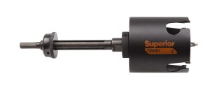 Zestaw 10szt. pił otworowych bimetalicznych i z węglikiem Superior Multi Construction Bahco [3835-SET-64]