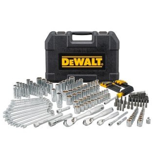 Zestaw 205 szt. narzędzi z nasadkami 1/4", 3/8" i 1/2" DeWALT [DWMT81534-1]