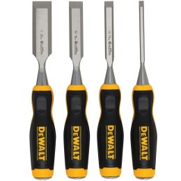 Zestaw 4 dłut do drewna DeWalt [DWHT0-16063] rozmiary 6, 12, 18, 25 mm