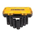 Zestaw 7 szt. głębokich nasadek udarowych 1/2" DeWALT [DWMT74737-0]