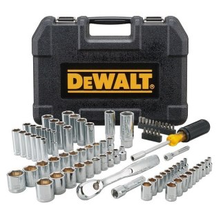 Zestaw 84 szt. narzędzi z nasadkami 1/4" i 3/8" DeWALT [DWMT81531-1]