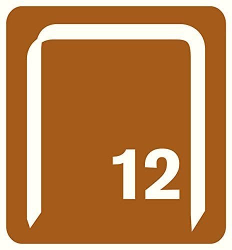 Zszywki galwanizowane nr 12, długość 14 mm, 5000 szt. Rapid [40100521]