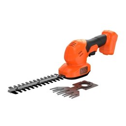 Akumulatorowe nożyce do cięcia trawy i żywopłotów 18V Black+Decker [BCSS18B-XJ] Li-Ion