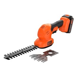 Akumulatorowe nożyce do cięcia trawy i żywopłotów 18V Black+Decker [BCSS18D1-QW] 2,0Ah, Li-Ion