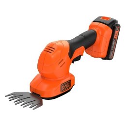 Akumulatorowe nożyce do cięcia trawy i żywopłotów 18V Black+Decker [BCSS18D1-QW] 2,0Ah, Li-Ion