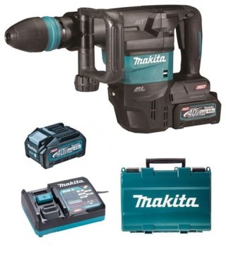 Akumulatorowy młot udarowy SDS-MAX 2x4.0Ah 40V max XGT Makita [HM001GM201]