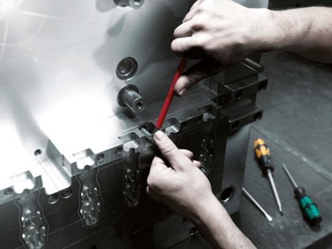 Komplet 9szt. kluczy trzpieniowych z kulką do śrub imbusowych, 950/9 Hex-Plus Multicolour HF 1 Wera [05022210001] metryczne