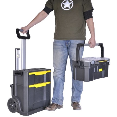 Modułowy warsztat na kółkach 2w1 skrzynia z organizerem Stanley [STST1-79231]