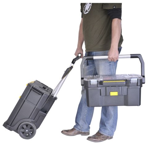 Modułowy warsztat na kółkach 2w1 skrzynia z organizerem Stanley [STST1-79231]