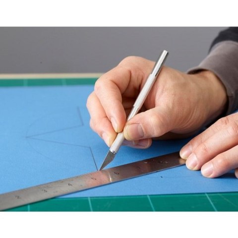 Nóż modelarski metalowy, 120mm, Stanley [0-10-401]