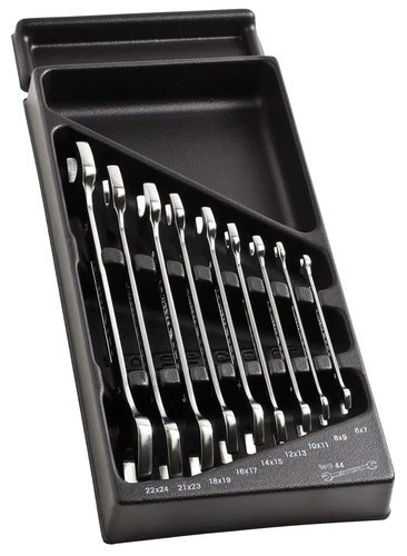 Wózek warsztatowy 8-szufladowy czerwony z 15 wkładami 146 narzędzi Facom [SPOTLIGHT15PKW]